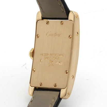 Cartier Tank American SM YG Quartz Watch — view 5