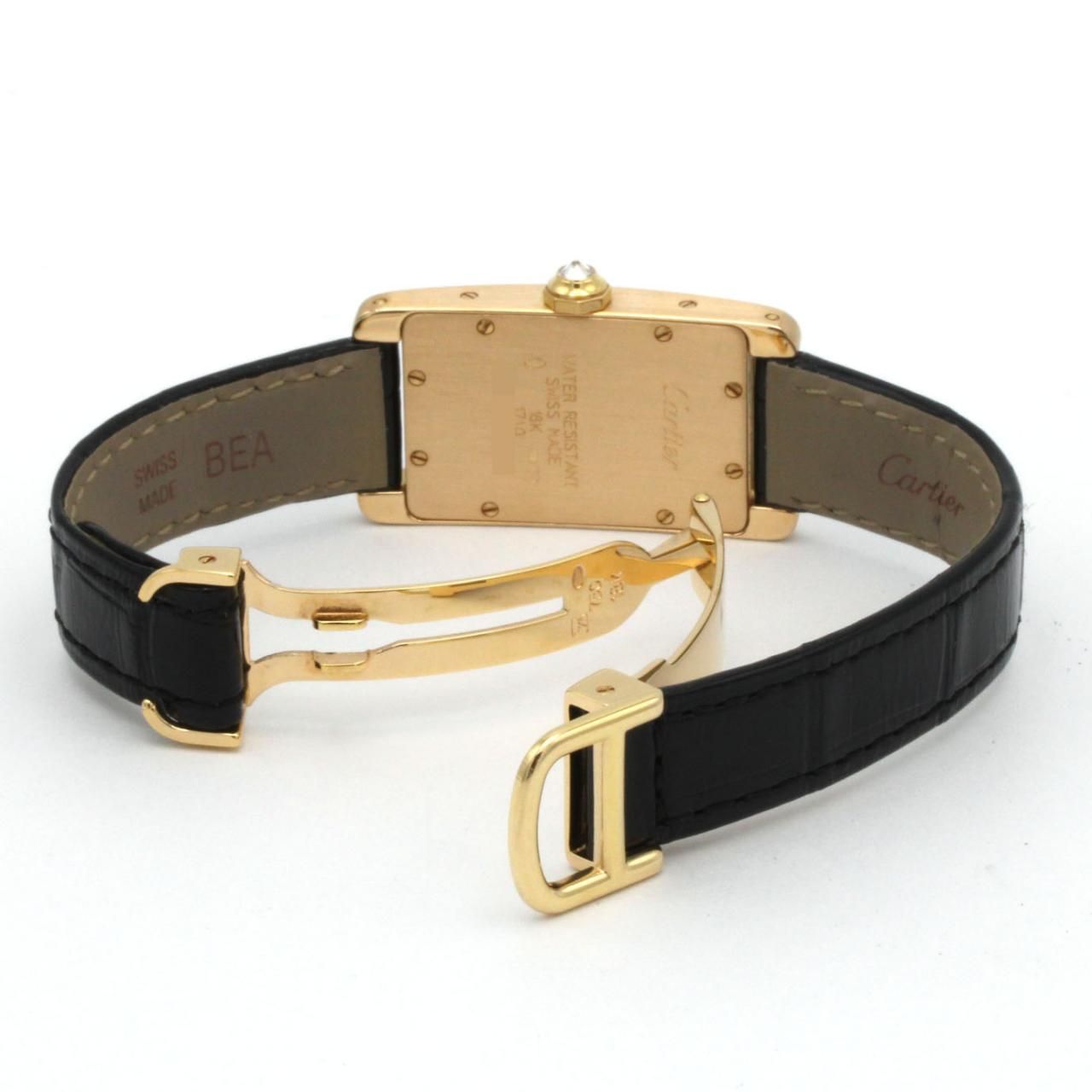 Cartier Tank American SM YG Quartz Watch — view 6