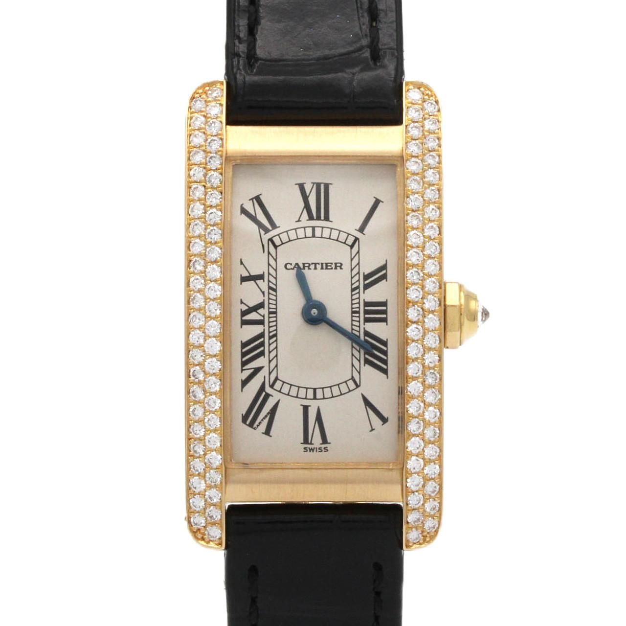 Cartier Tank American SM YG Quartz Watch