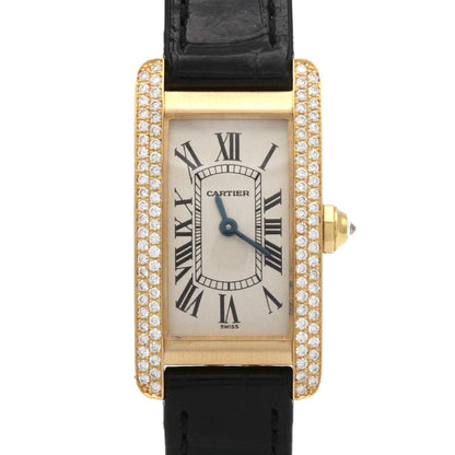 Cartier Tank American SM YG Quartz Watch
