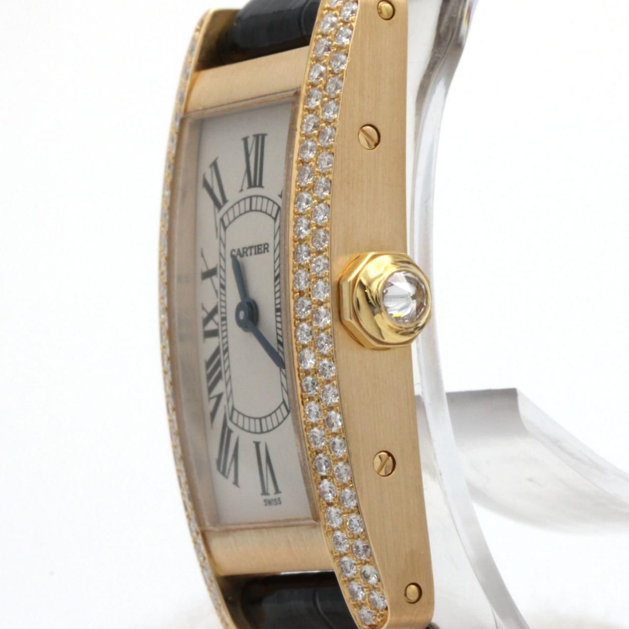 Cartier Tank American SM YG Quartz Watch — view 3