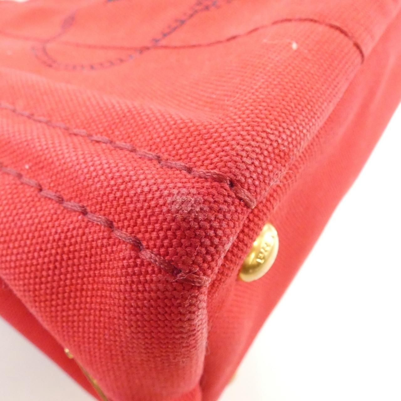 Prada Bag Handbag Red — view 3