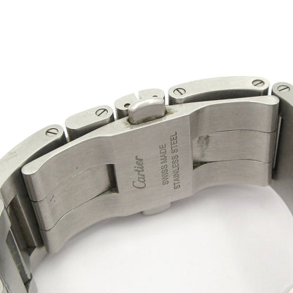 Cartier Watch Caliber de LM Back Slot SS Black — view 4