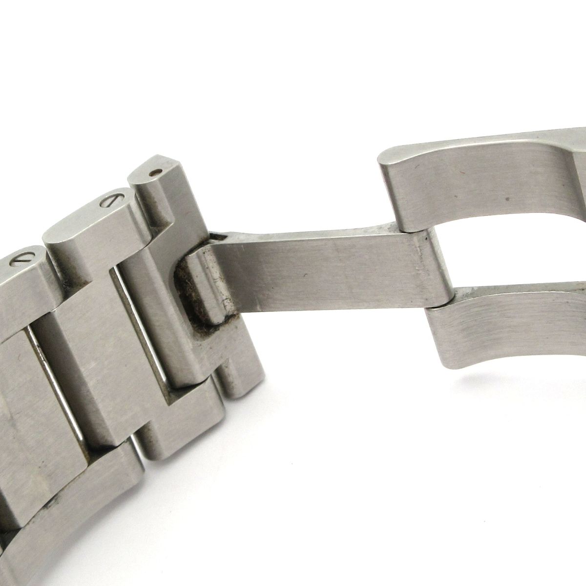 Cartier Watch Caliber de LM Back Slot SS Black — view 8