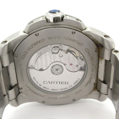 Cartier Watch Caliber de LM Back Slot SS Black — view 3