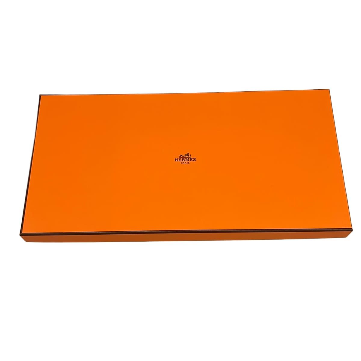 Hermes Shawl Carre Geant 140 Orange Cui White Flamingo Party Scarf — view 5