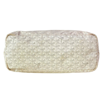 Goyard Tote Saint Louis PM White Leather — view 5