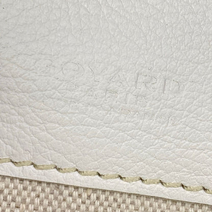 Goyard Tote Saint Louis PM White Leather — view 9