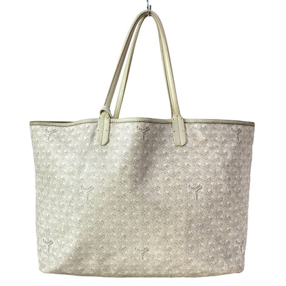 Goyard Tote Saint Louis PM White Leather — view 3