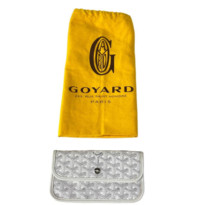 Goyard Tote Saint Louis PM White Leather — view 8