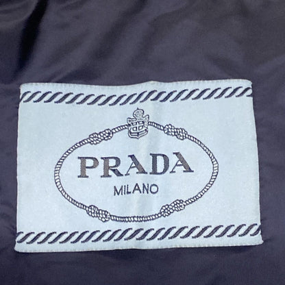 Prada Down Jacket Coat 40 M Dark Navy Long Sleeve Winter — view 3