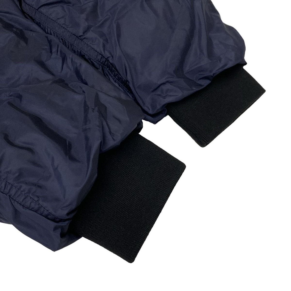 Prada Down Jacket Coat 40 M Dark Navy Long Sleeve Winter — view 7