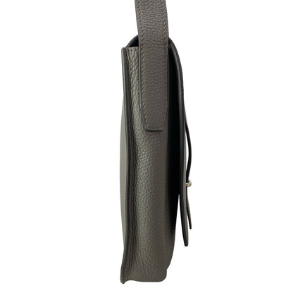 Hermes Shoulder Bag Steve Bright Etain Silver — view 2