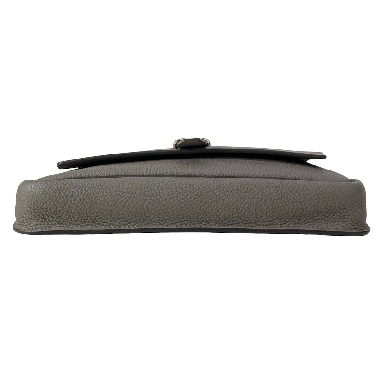Hermes Shoulder Bag Steve Bright Etain Silver — view 5