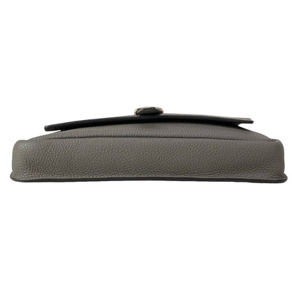 Hermes Shoulder Bag Steve Bright Etain Silver — view 5