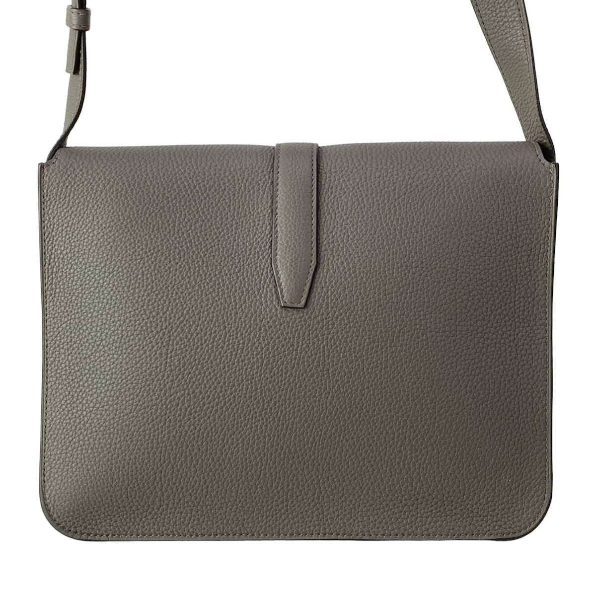Hermes Shoulder Bag Steve Bright Etain Silver — view 3