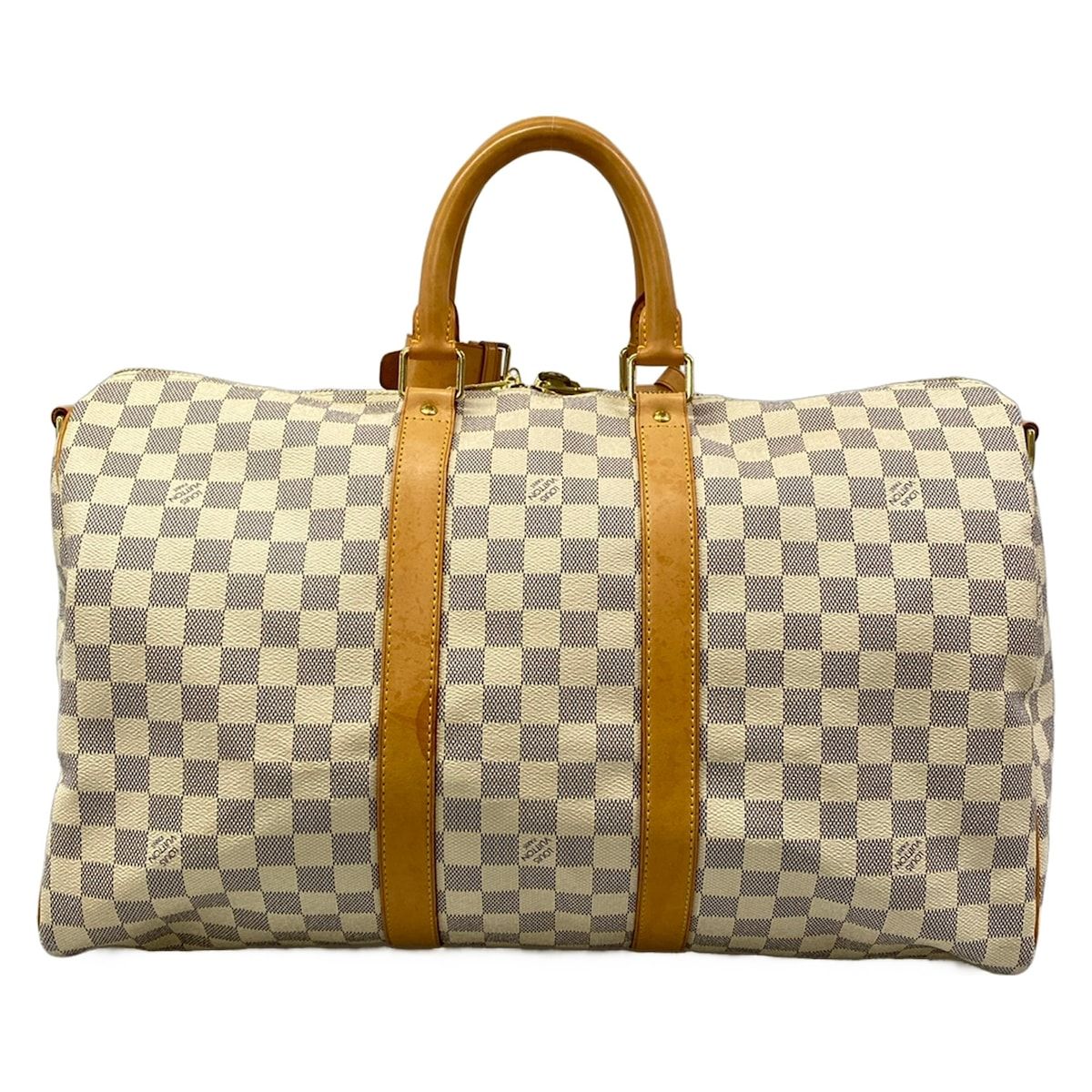 Louis Vuitton Boston Bag Damier Keepall Bandouliere 45 Azur — view 3