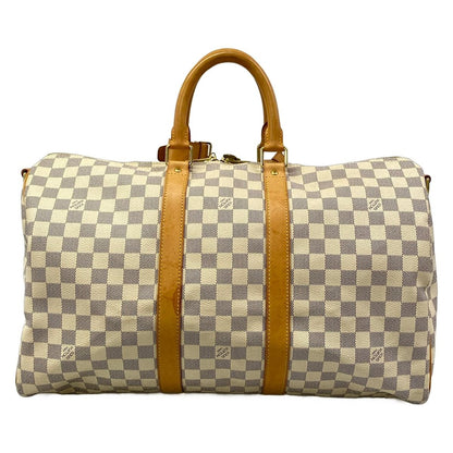 Louis Vuitton Boston Bag Damier Keepall Bandouliere 45 Azur — view 3