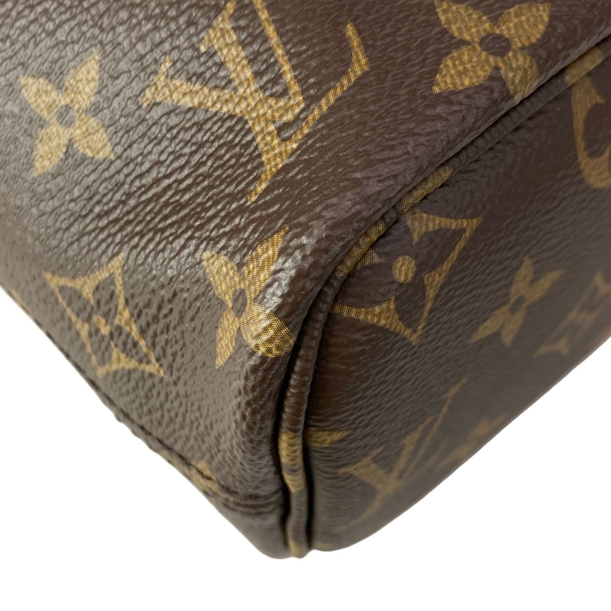 Louis Vuitton Tote Monogram Neverfull Inside Out BB Rose Pondicherry Leather — view 7