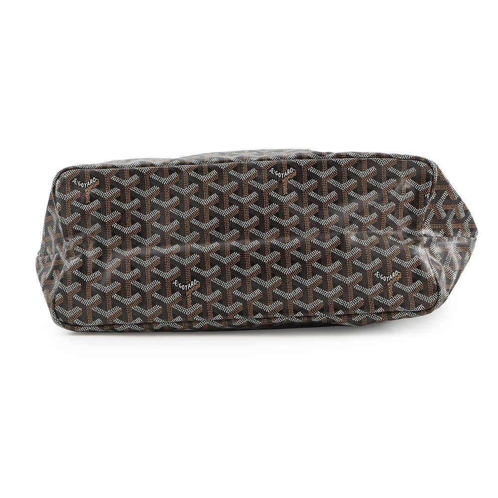 Goyard Tote Saint Louis PM with Clip Leather Black — view 3