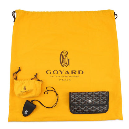 Goyard Tote Saint Louis PM with Clip Leather Black — view 7