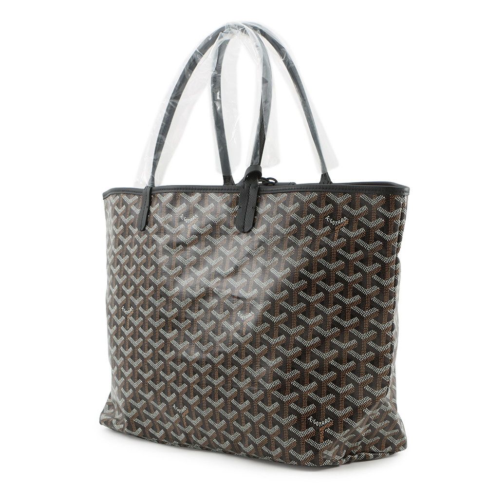 Goyard Tote Saint Louis PM with Clip Leather Black — view 2