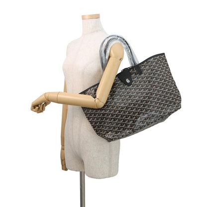 Goyard Tote Saint Louis PM with Clip Leather Black — view 4