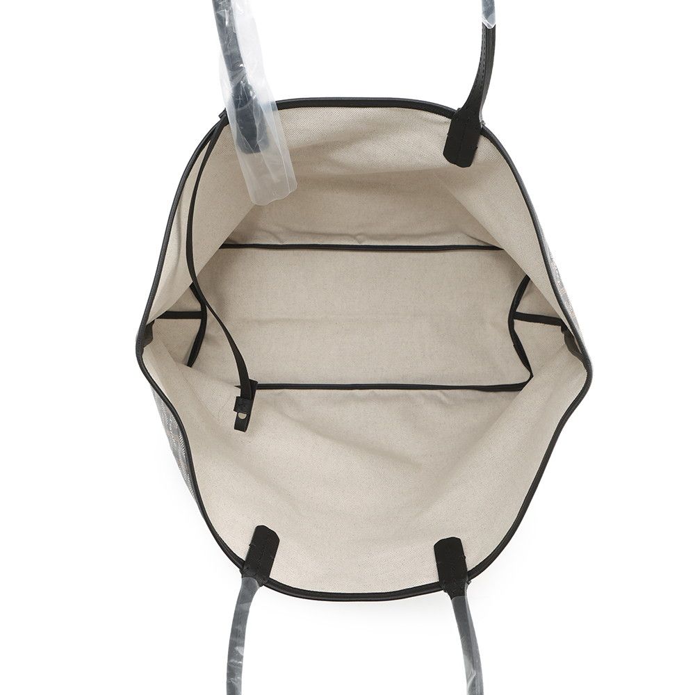 Goyard Tote Saint Louis PM with Clip Leather Black — view 5