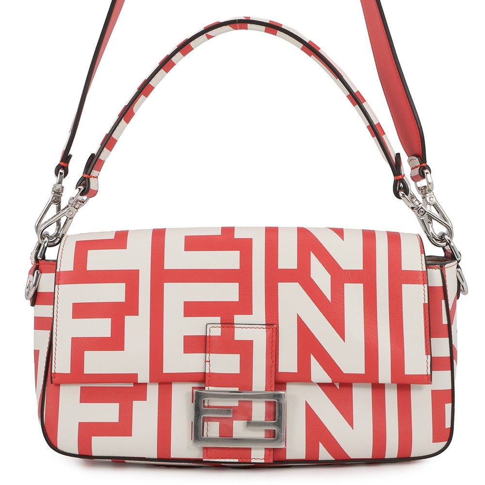 Fendi Handbag Baguette Leather Collaboration Shoulder 2-Way
