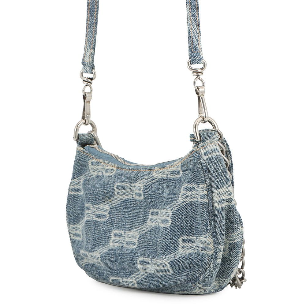 Balenciaga Shoulder Bag le Cagole Mini Denim 2-Way — view 2