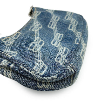 Balenciaga Shoulder Bag le Cagole Mini Denim 2-Way — view 9