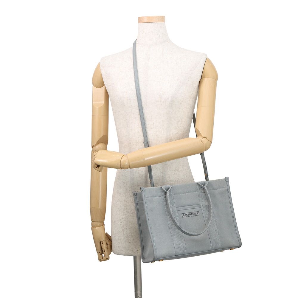 Balenciaga Handbag S Canvas Leather Tote 2-Way — view 5