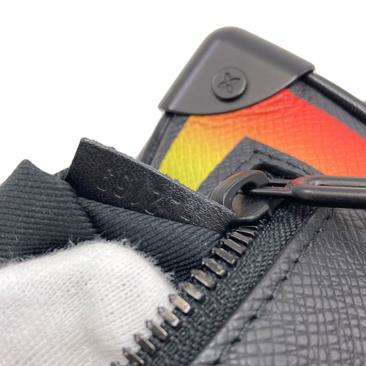 Louis Vuitton Mini Soft Trunk Shoulder Bag Taiga Leather — view 7