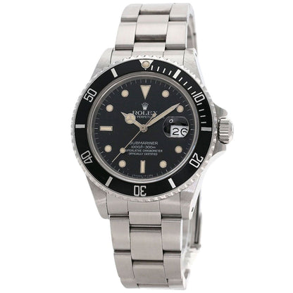 Rolex Submariner Date All Tritium Vintage Watch SS