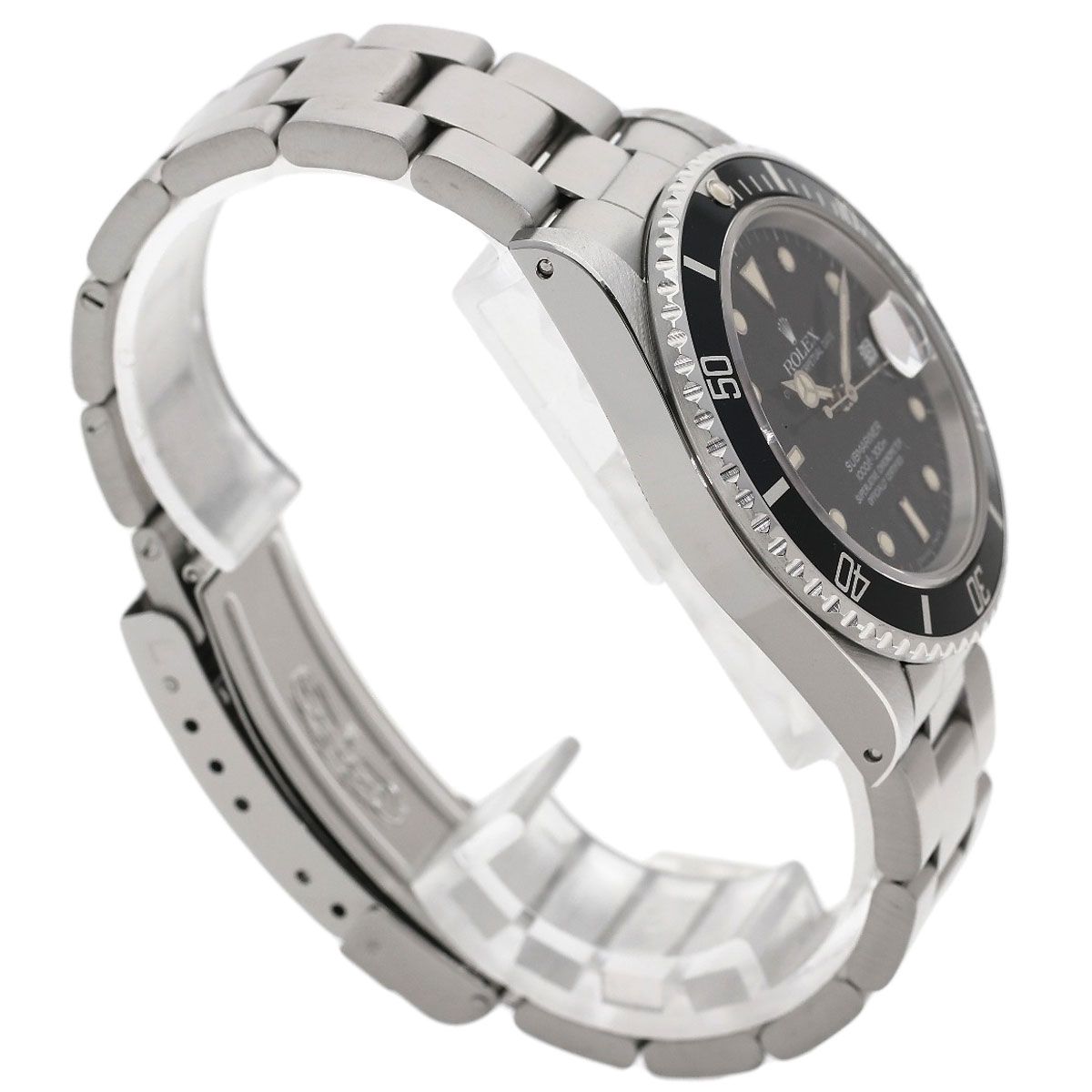 Rolex Submariner Date All Tritium Vintage Watch SS — view 2
