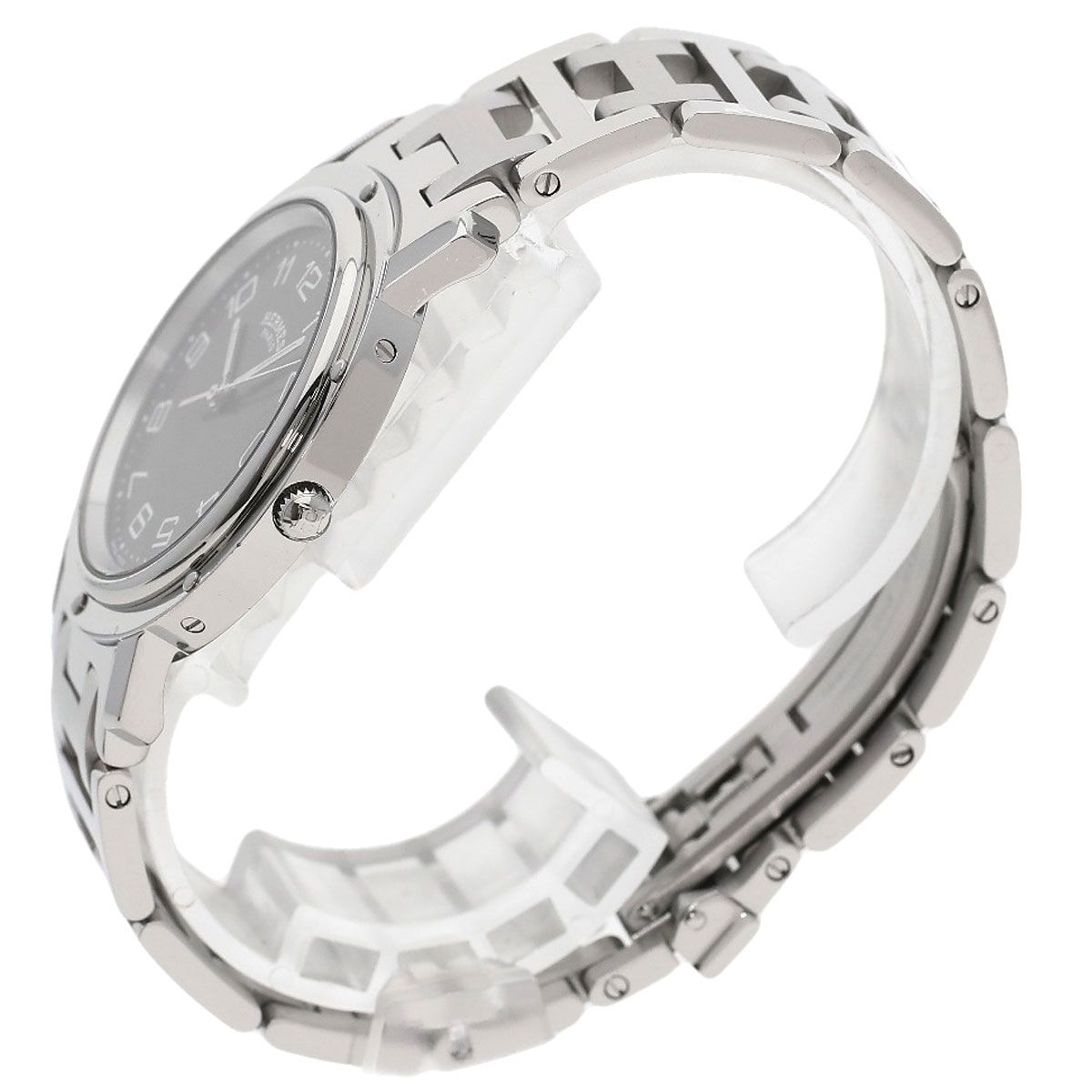 Hermes Clipper Watch SS — view 2