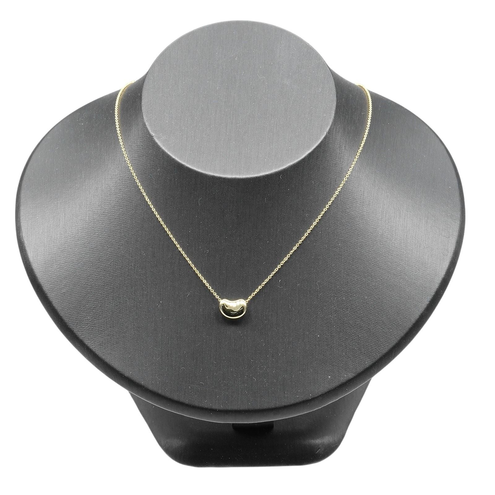 Tiffany & Co Bean Gold Necklace — view 2