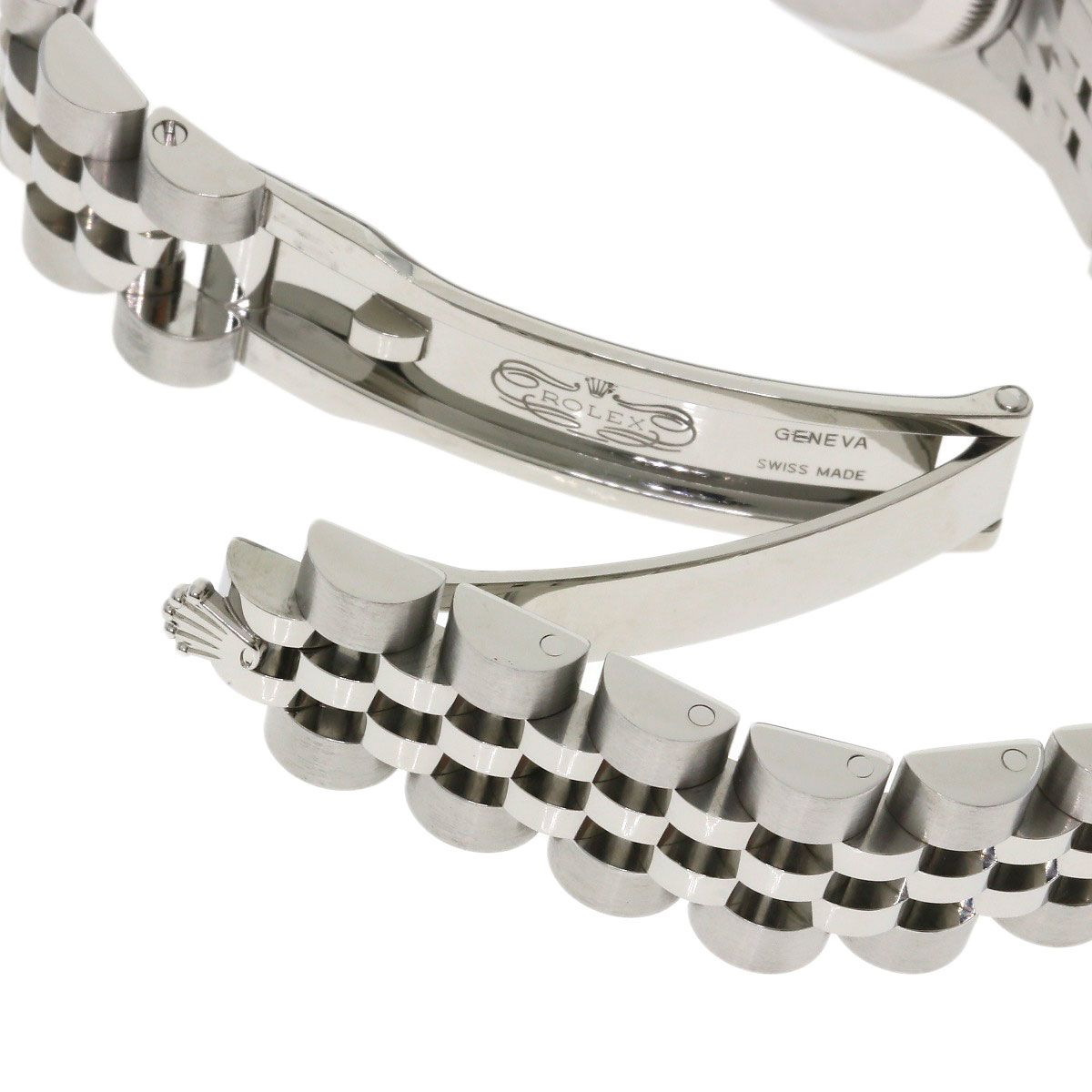 Rolex Datejust Diamond Watch SS 18k White Gold — view 8