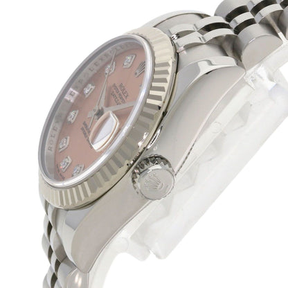 Rolex Datejust Diamond Watch SS 18k White Gold — view 5