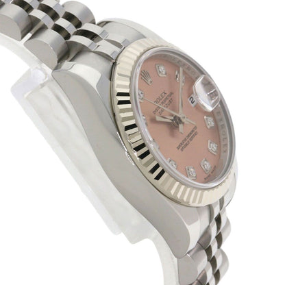 Rolex Datejust Diamond Watch SS 18k White Gold — view 6