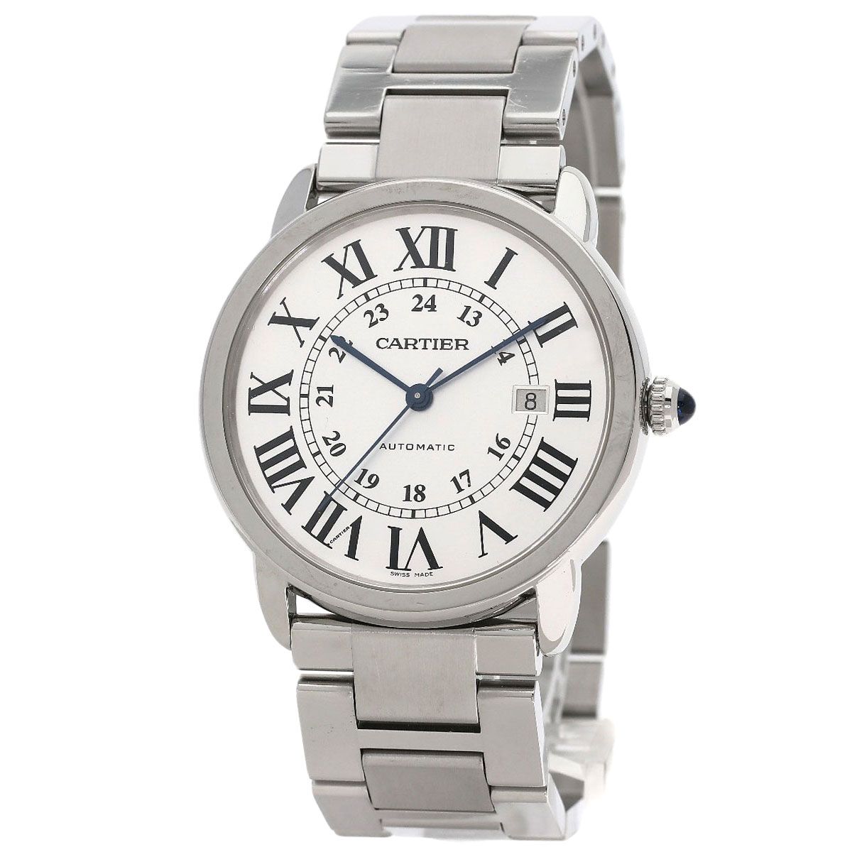 Cartier Ronde Solo de XL Watch SS