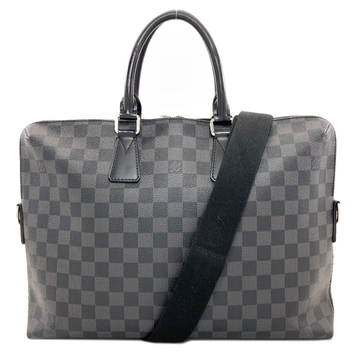 Louis Vuitton Porte Documents Jour Business Bag Damier Canvas