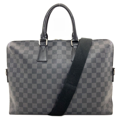 Louis Vuitton Porte Documents Jour Business Bag Damier Canvas