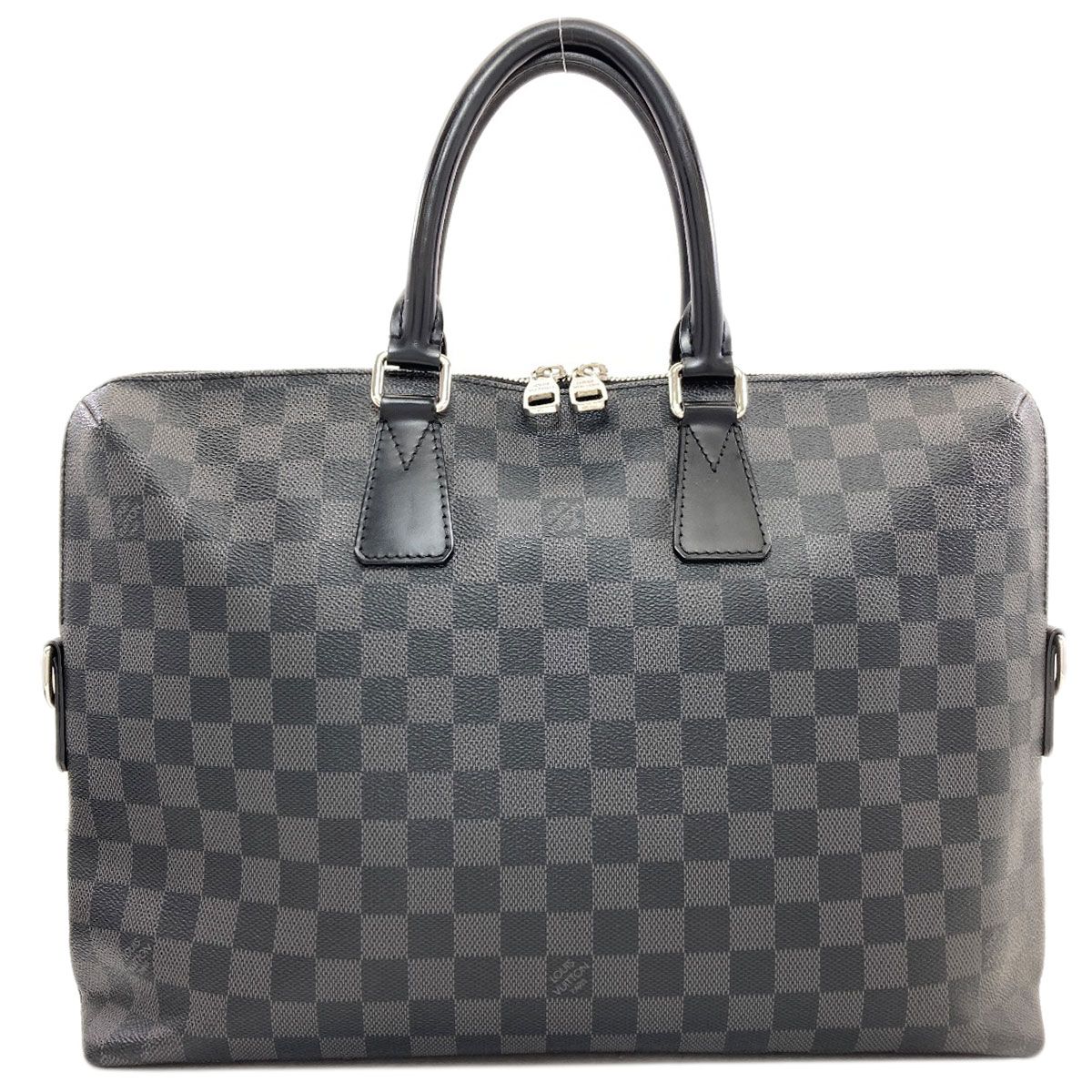 Louis Vuitton Porte Documents Jour Business Bag Damier Canvas — view 2