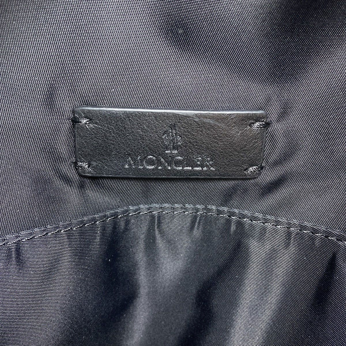 Moncler Logo Backpack Wool — view 6