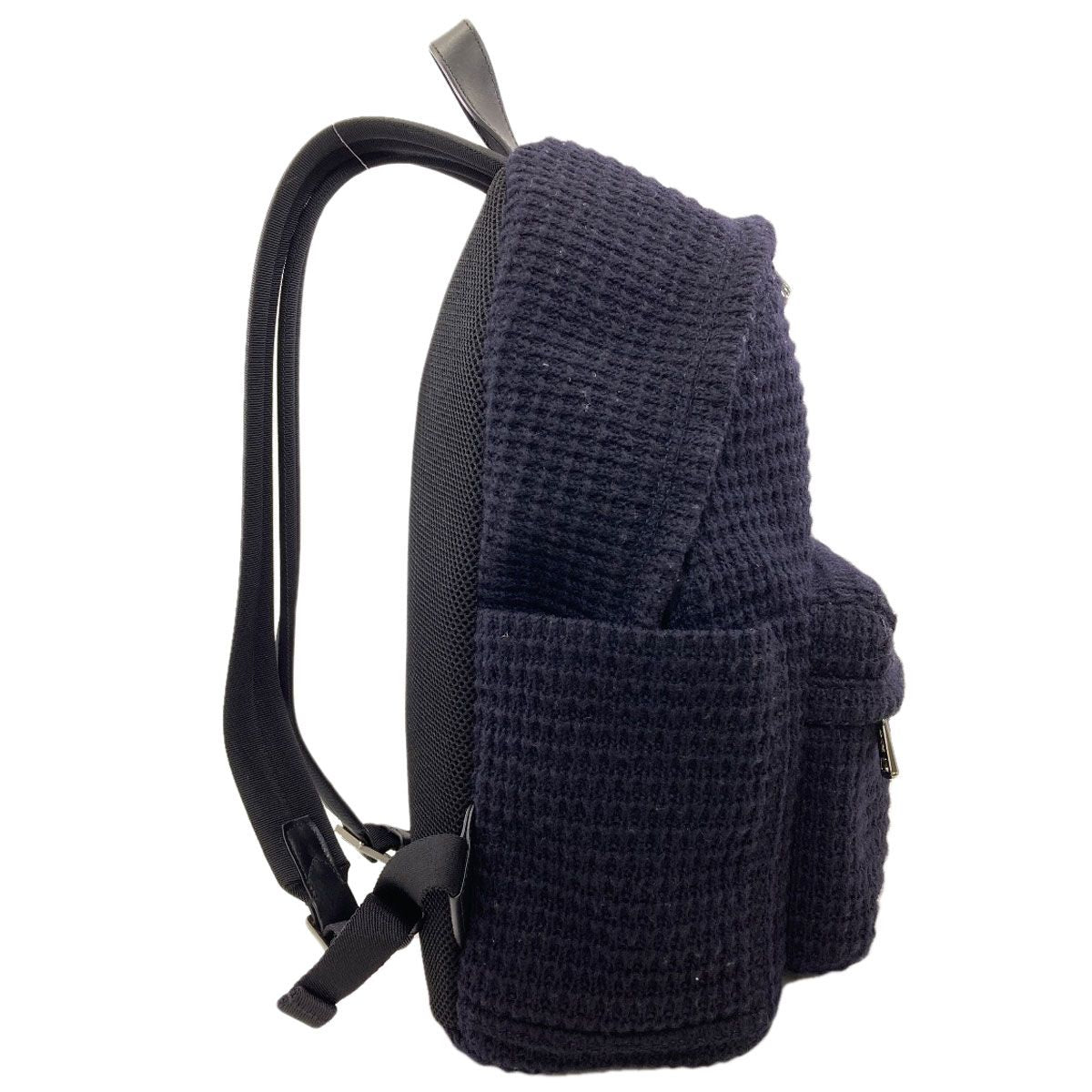 Moncler Logo Backpack Wool — view 3