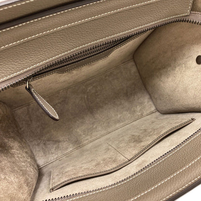 Celine Luggage Micro Handbag Calf — view 5