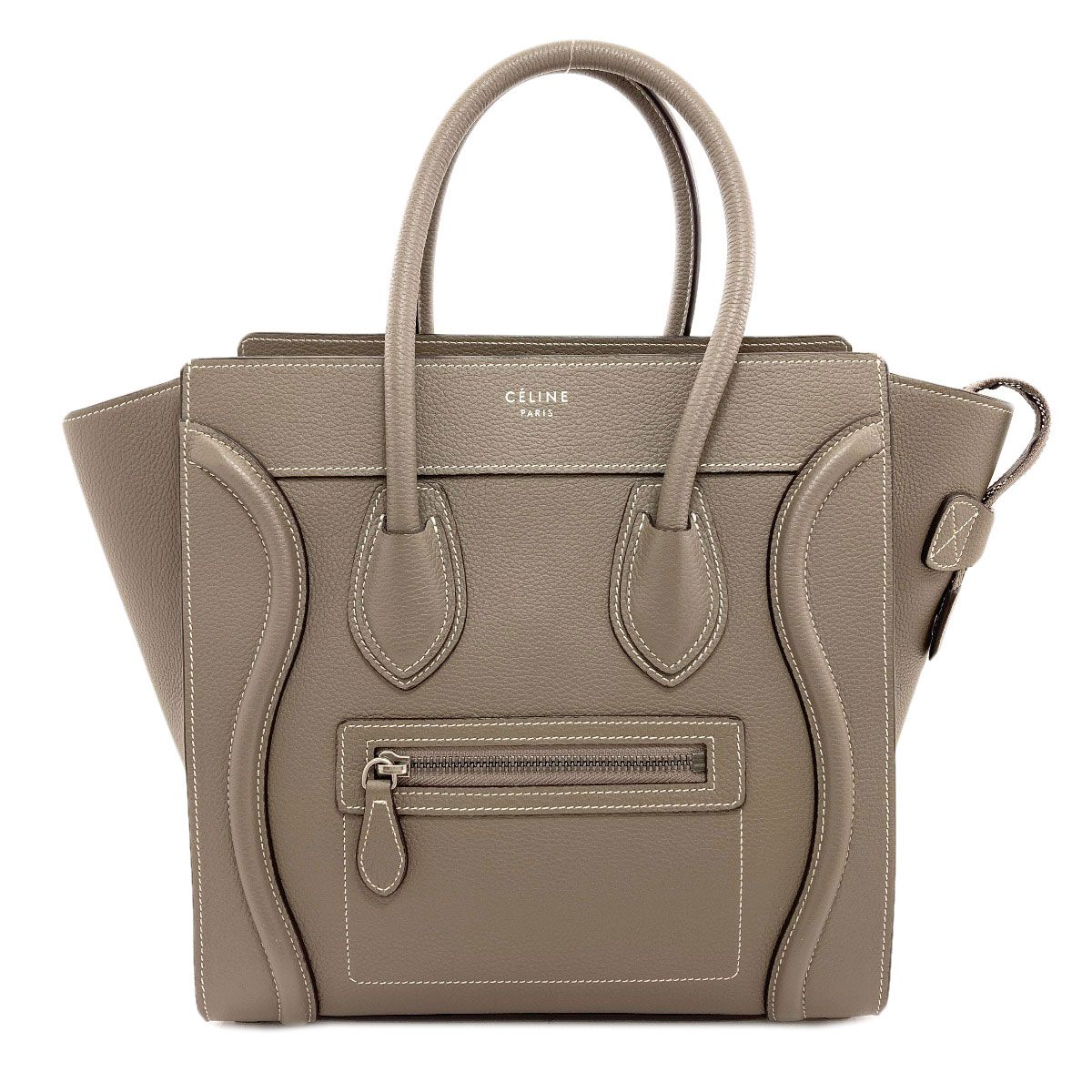 Celine Luggage Micro Handbag Calf