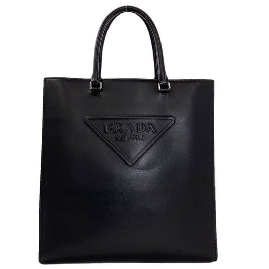 Prada Logo Handbag Calf