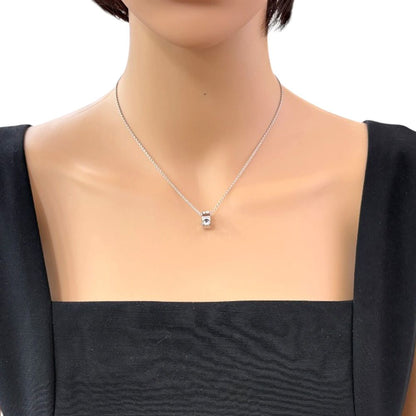 Louis Vuitton Pendentif Empreinte Necklace 18k White Gold — view 2